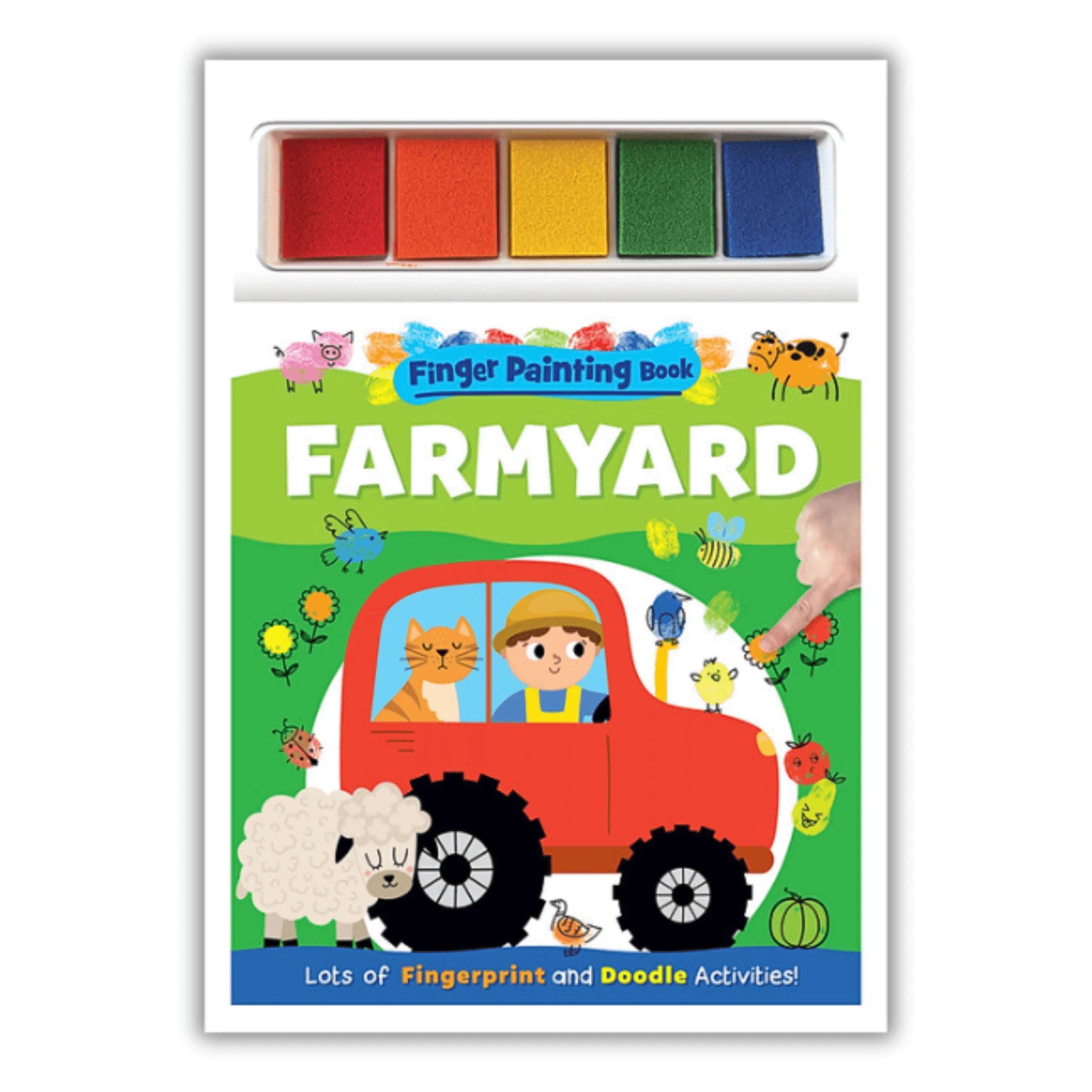Finger Painting Book Farm