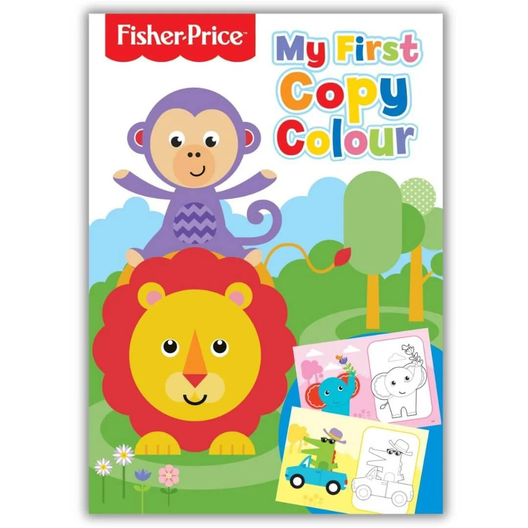 Fisher Price Copy Colour Book