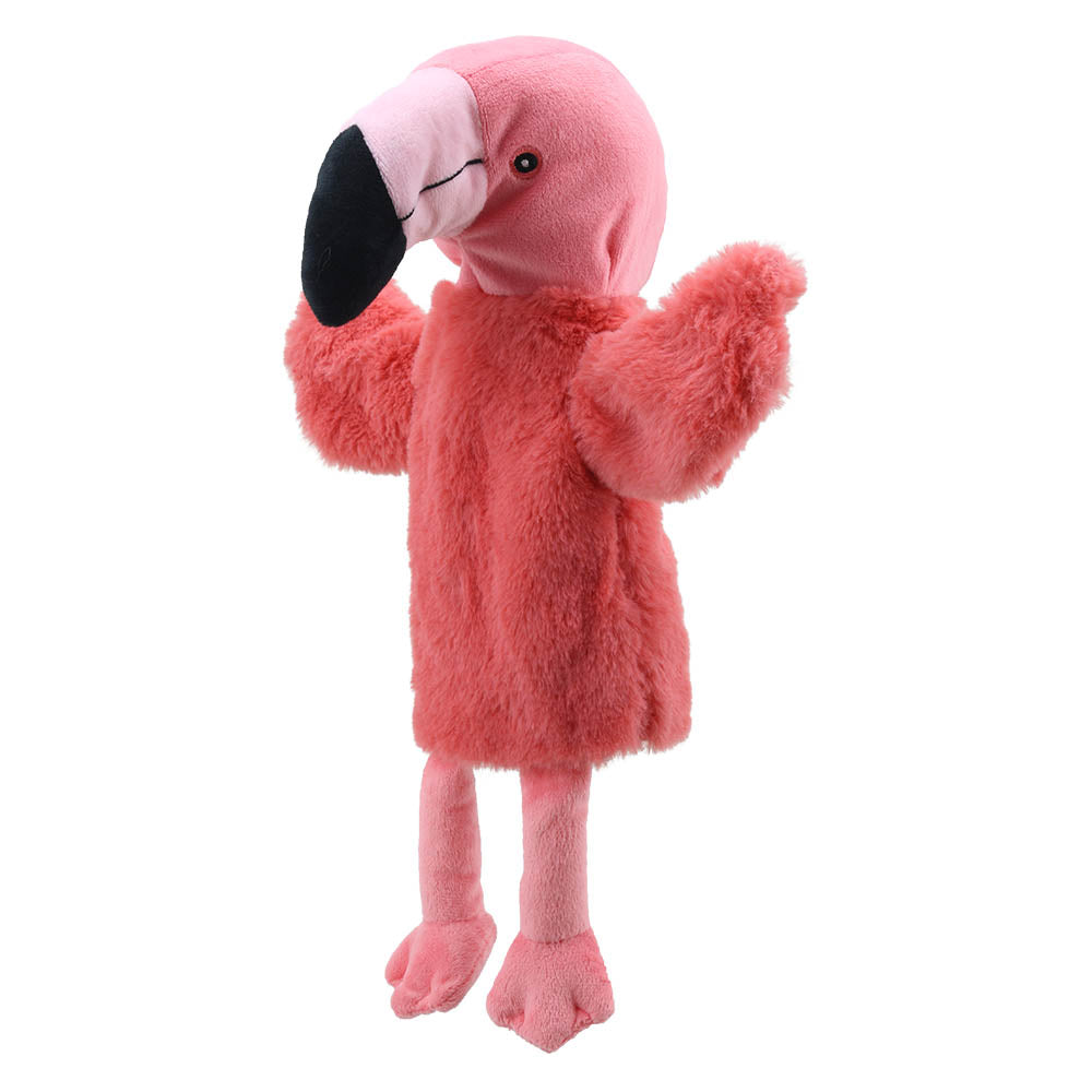 Eco Animal Buddies Flamingo Puppet