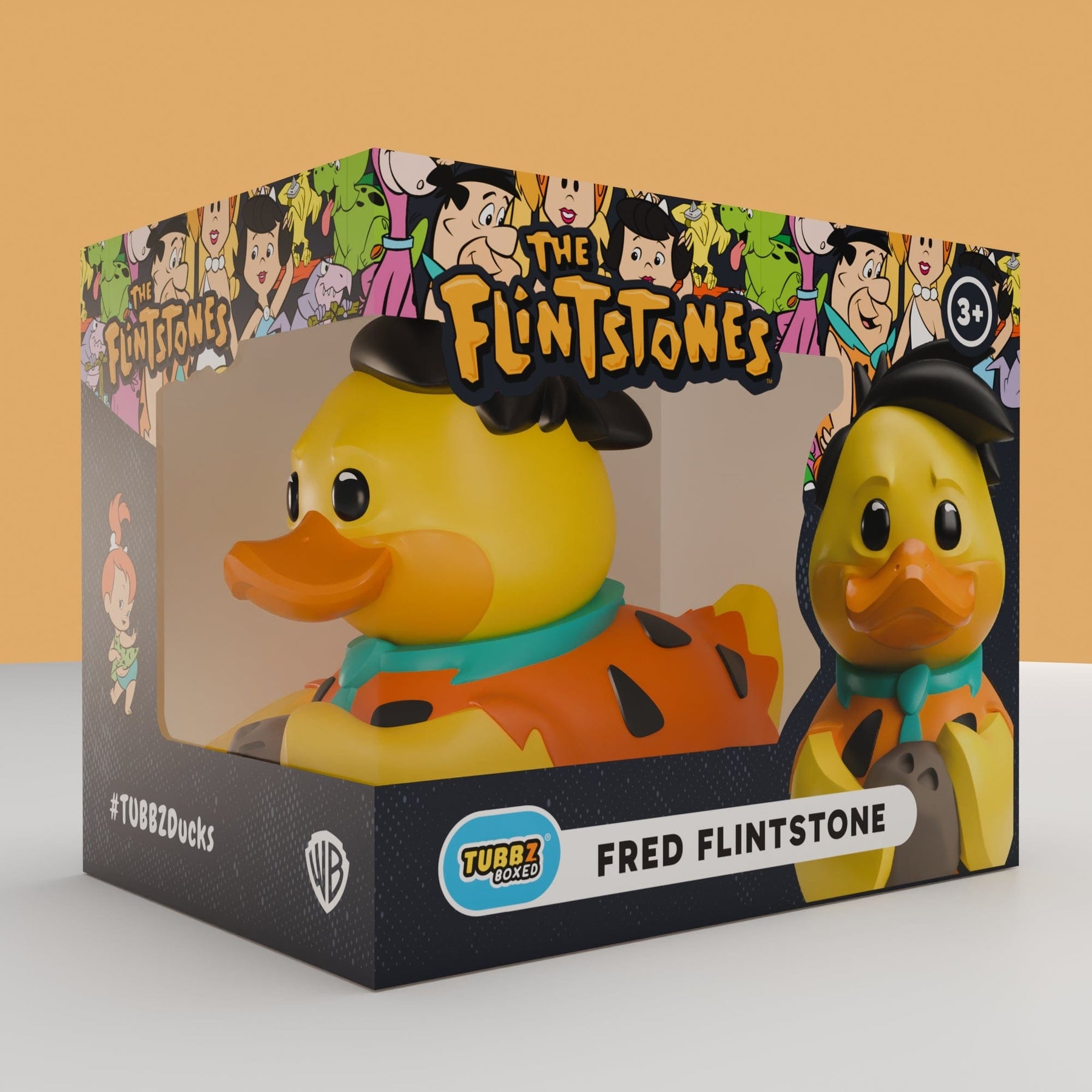 TUBBZ The Flintstones Fred Flintstone Collectible Duck Figure