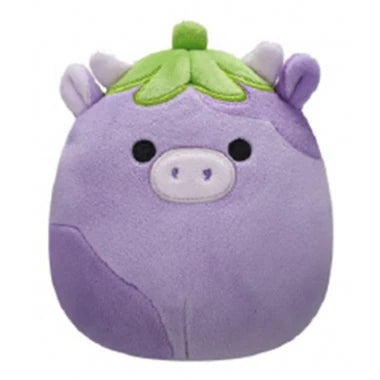 7.5 Squishmallows Frederick - Eggplant Cow