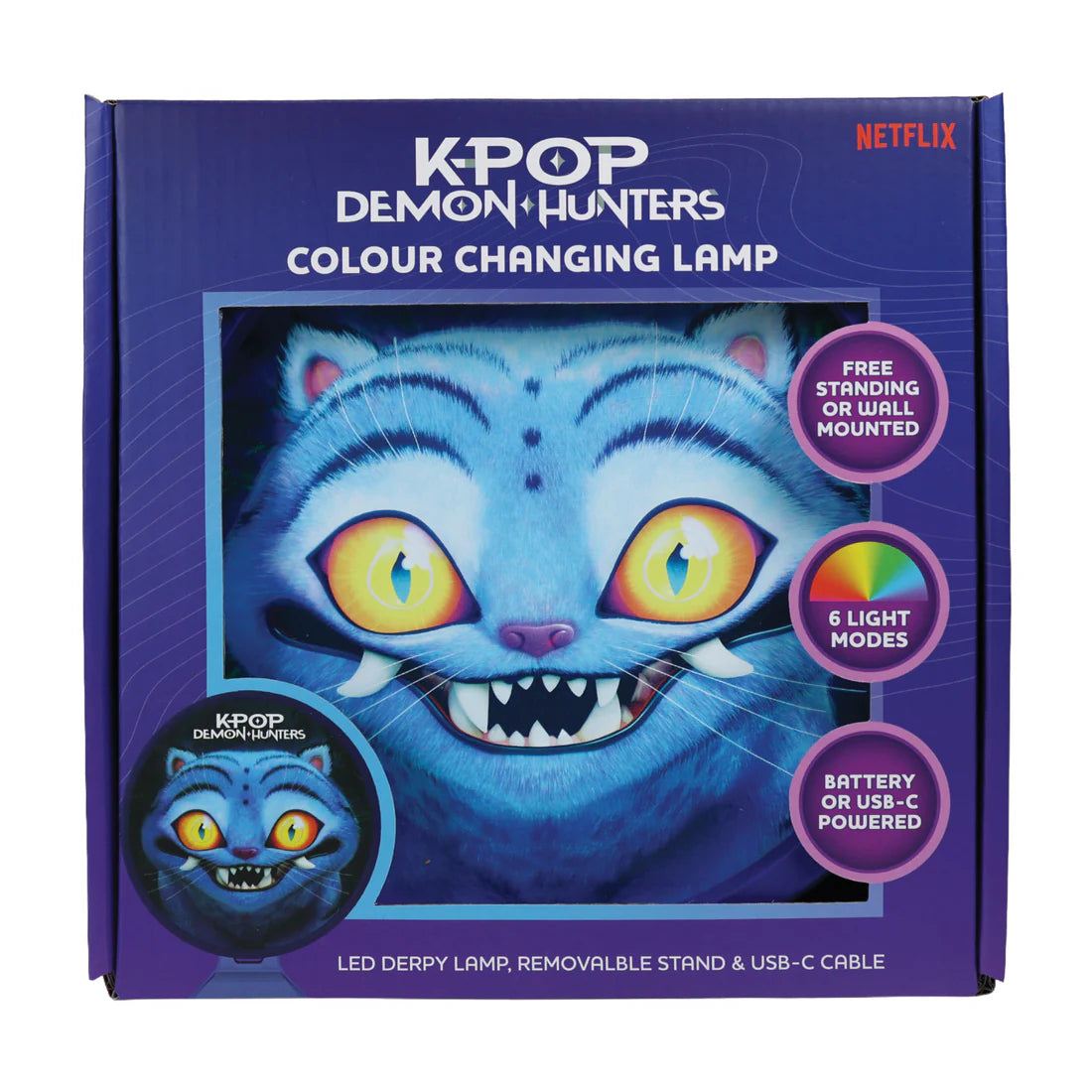 K-Pop Demon Hunter Colour-Changing Light – Derpy
