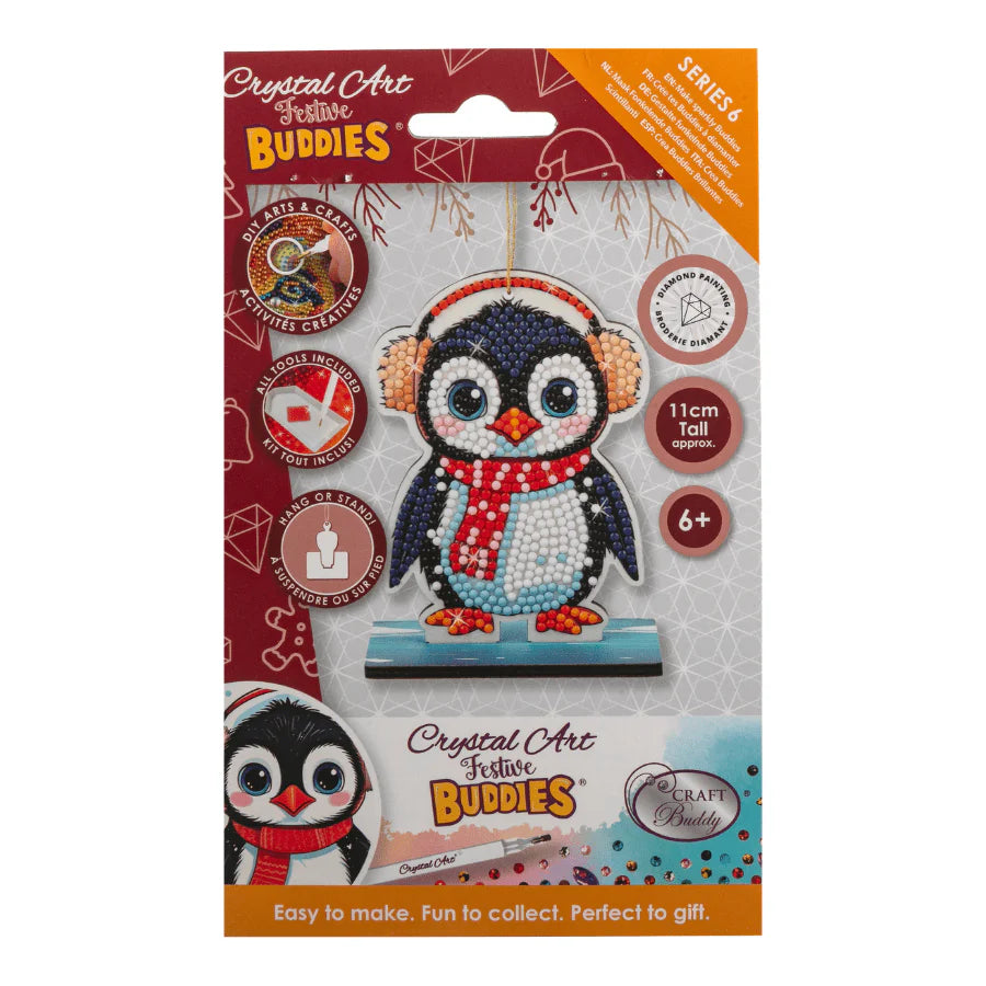 Frosty Penguin, Crystal Art Buddy