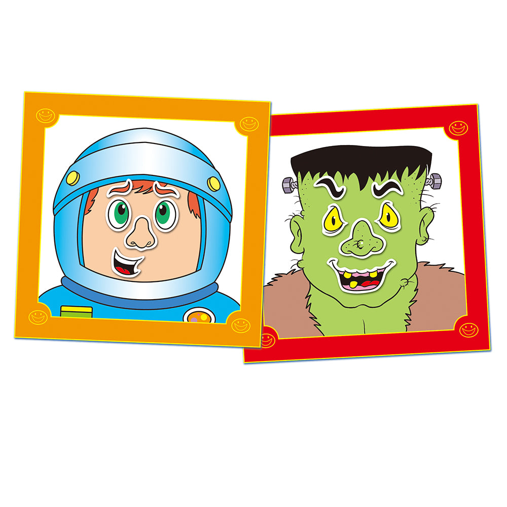 Funny Faces Sticker Book