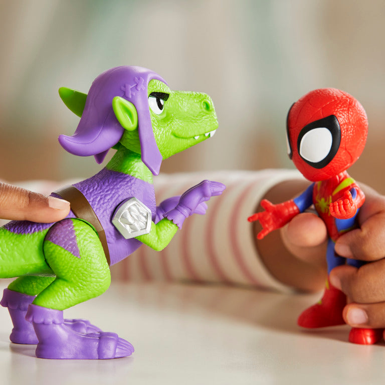 Spiderman & Friends Hero Dino Webs Fig Asst