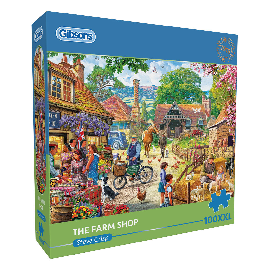 Gibsons The Farm Shop 100 XX-Large piece Jigsaw Puzzle