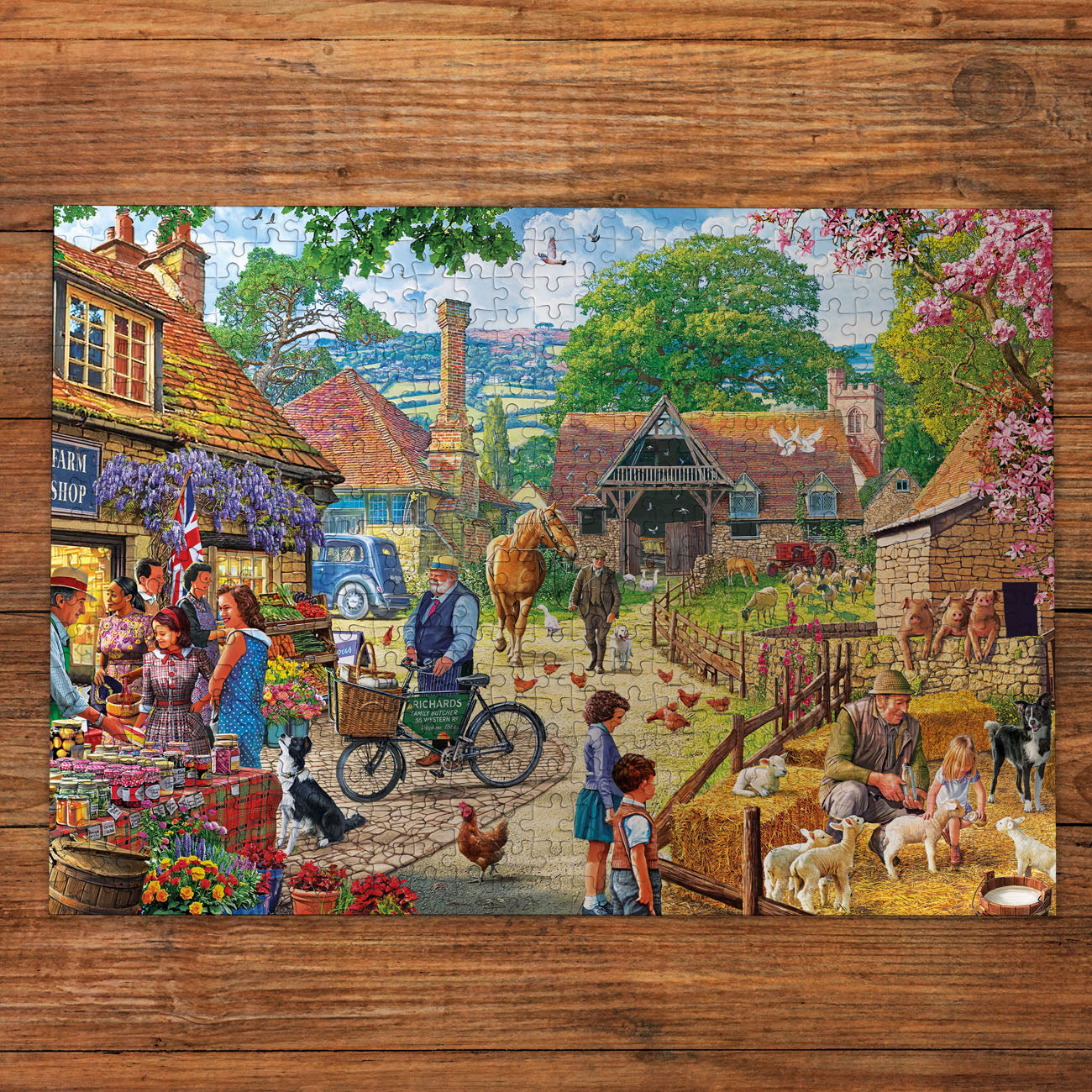 Gibsons The Farm Shop 100 XX-Large piece Jigsaw Puzzle