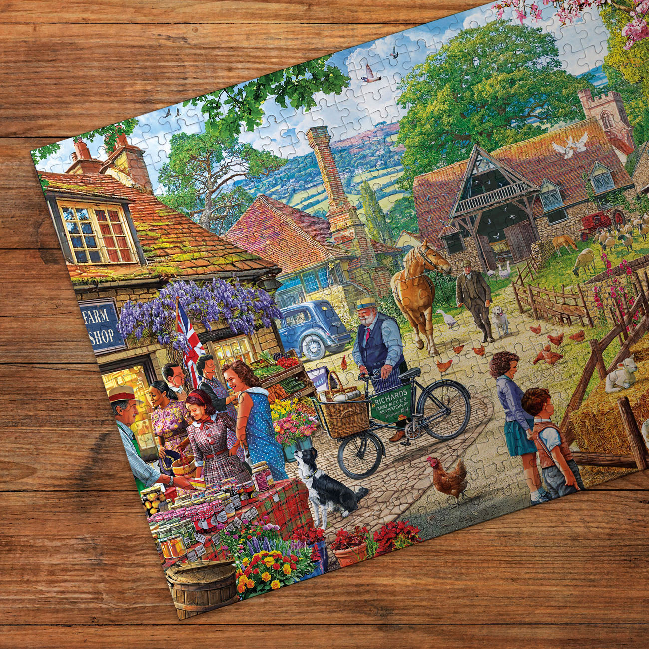 Gibsons The Farm Shop 100 XX-Large piece Jigsaw Puzzle