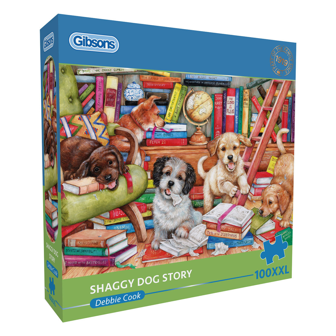 Gibsons Shaggy Dog Story 100 XX-Large Piece Jigsaw Puzzle