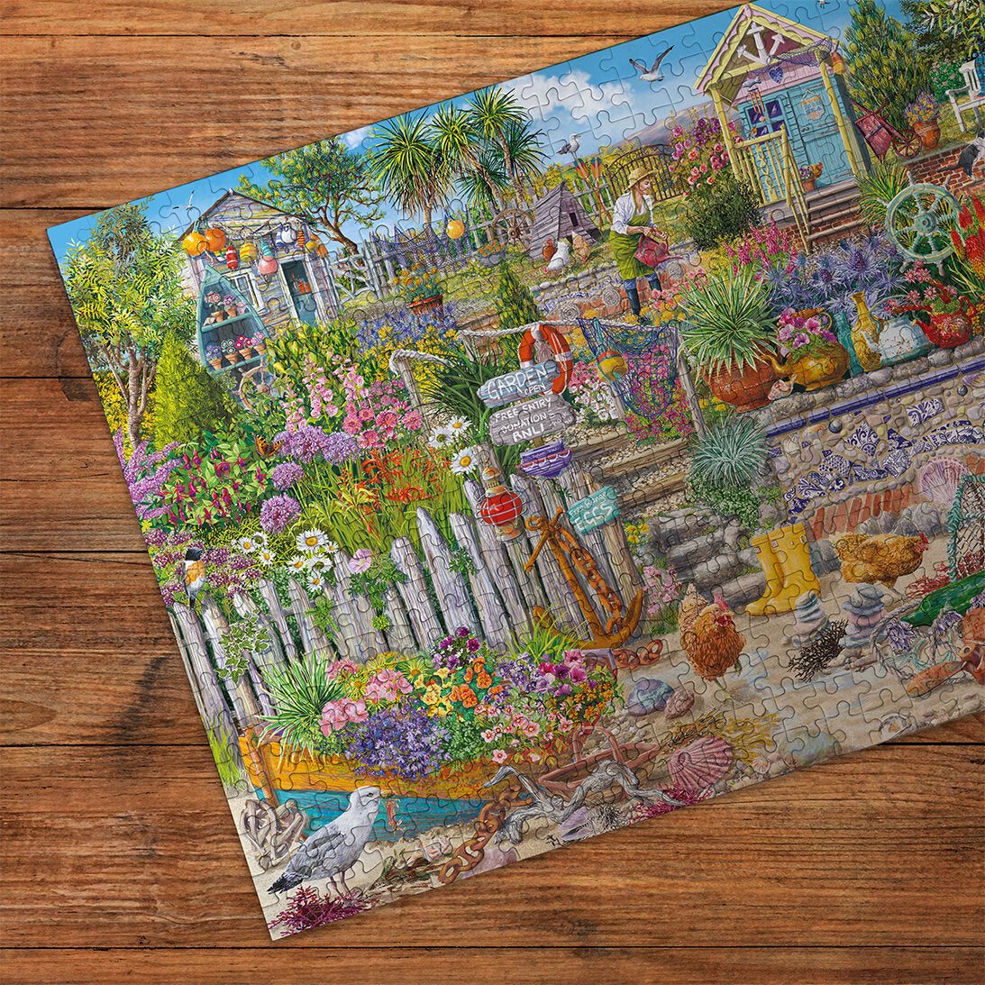 Gibsons Beachcomber's Garden 250 X-Large piece Jigsaw Puzzle