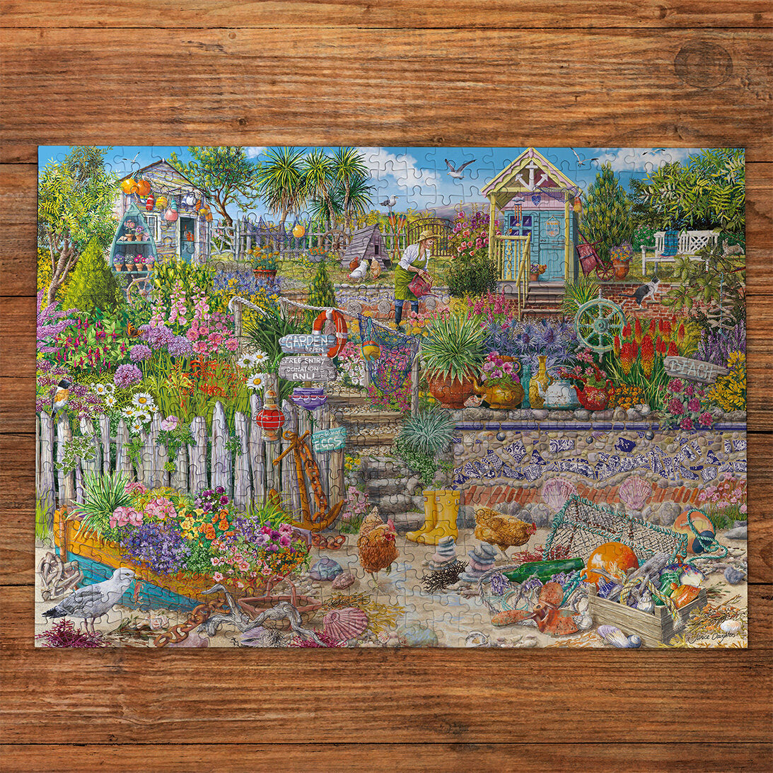 Gibsons Beachcomber's Garden 250 X-Large piece Jigsaw Puzzle