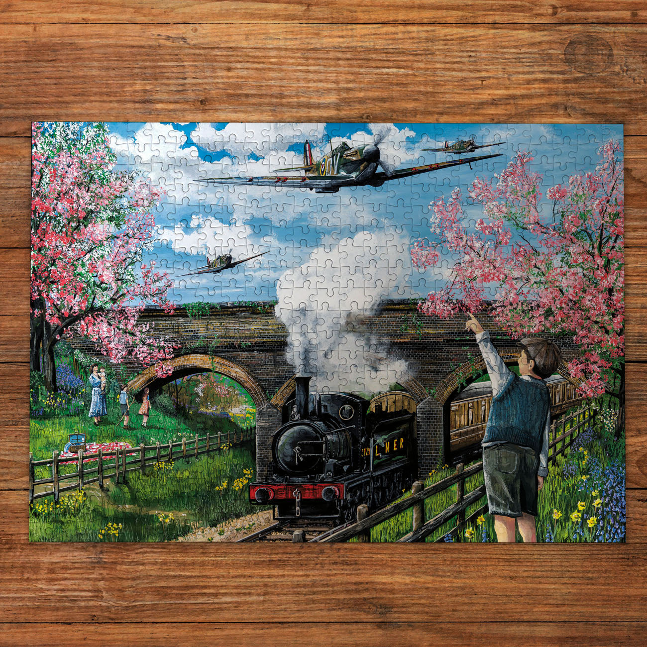 Gibsons Spitfire Surprise 1000 piece Jigsaw Puzzle
