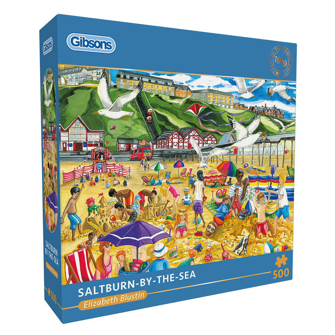 Gibsons Saltburn-by-the-Sea 500 piece Jigsaw Puzzle