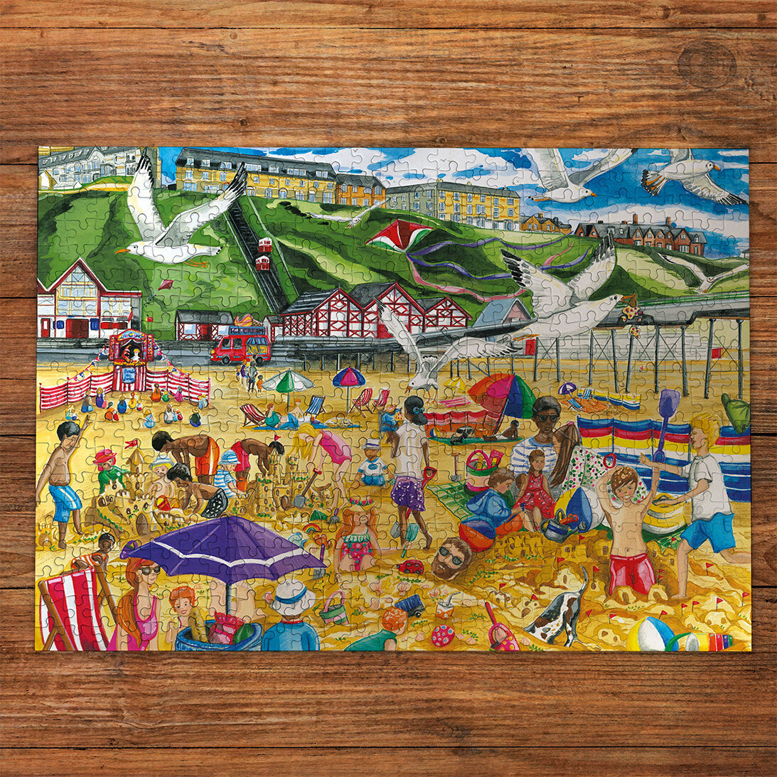 Gibsons Saltburn-by-the-Sea 500 piece Jigsaw Puzzle