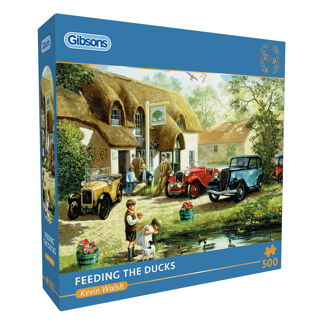 Gibsons Feeding the Ducks 500 piece Jigsaw Puzzle