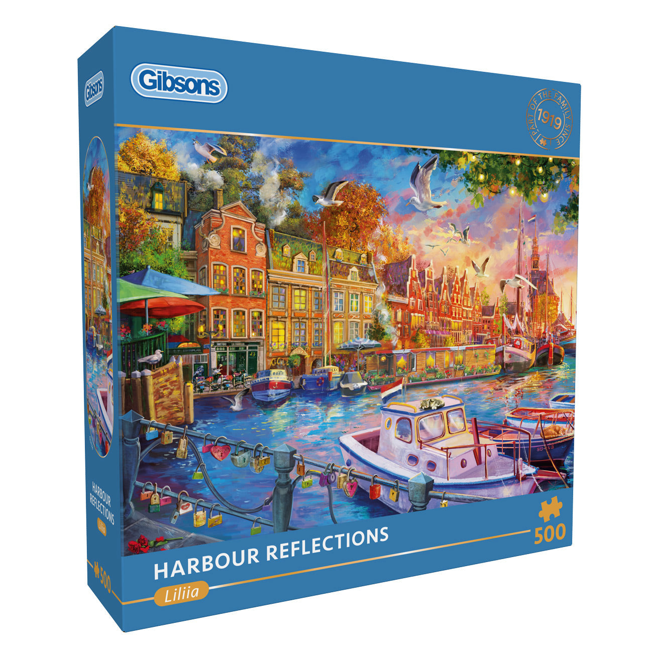 Gibsons Harbour Reflections 500 piece Jigsaw Puzzle