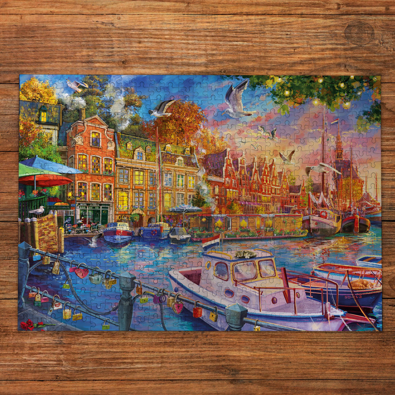 Gibsons Harbour Reflections 500 piece Jigsaw Puzzle