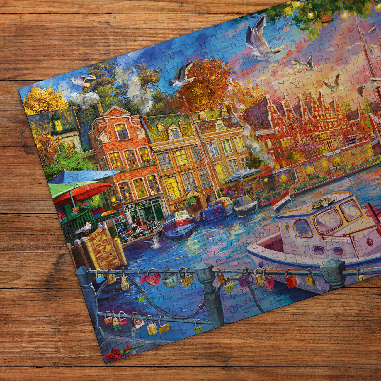 Gibsons Harbour Reflections 500 piece Jigsaw Puzzle