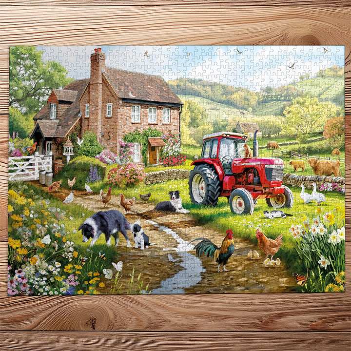 Gibsons Macneil Farm 500 X-Large piece Jigsaw Puzzle