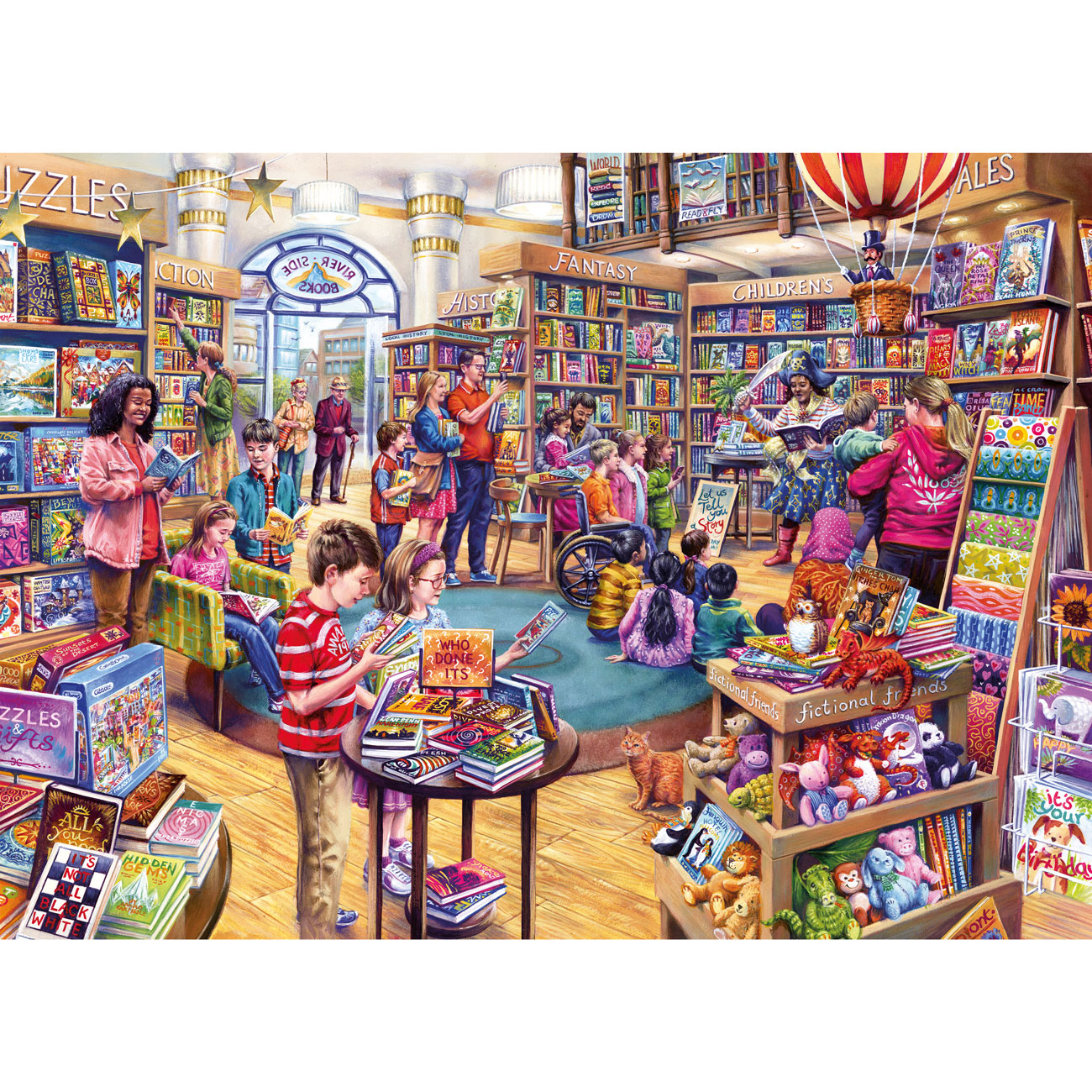 Gibsons Page Turners 500 X-Large piece Jigsaw Puzzle