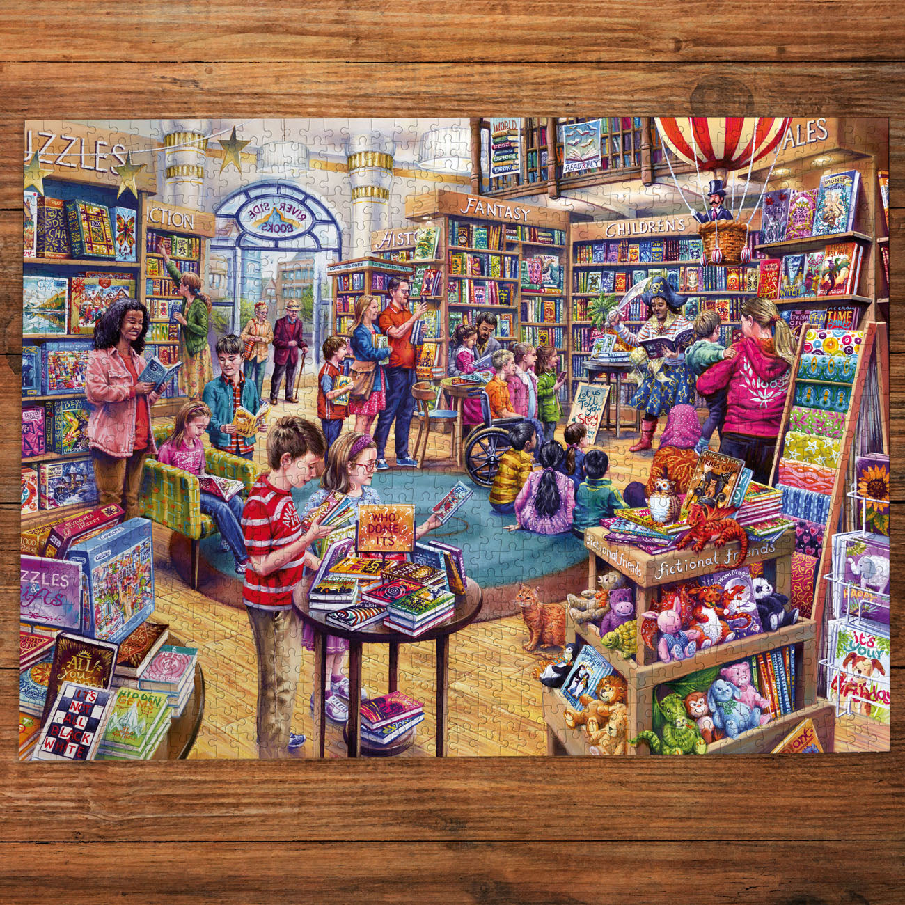 Gibsons Page Turners 500 X-Large piece Jigsaw Puzzle