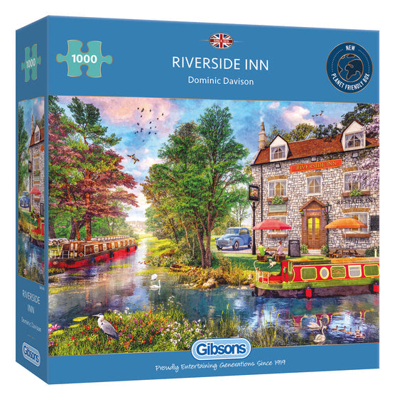Gibsons Riverside Inn 1000 piece Jigsaw Puzzle