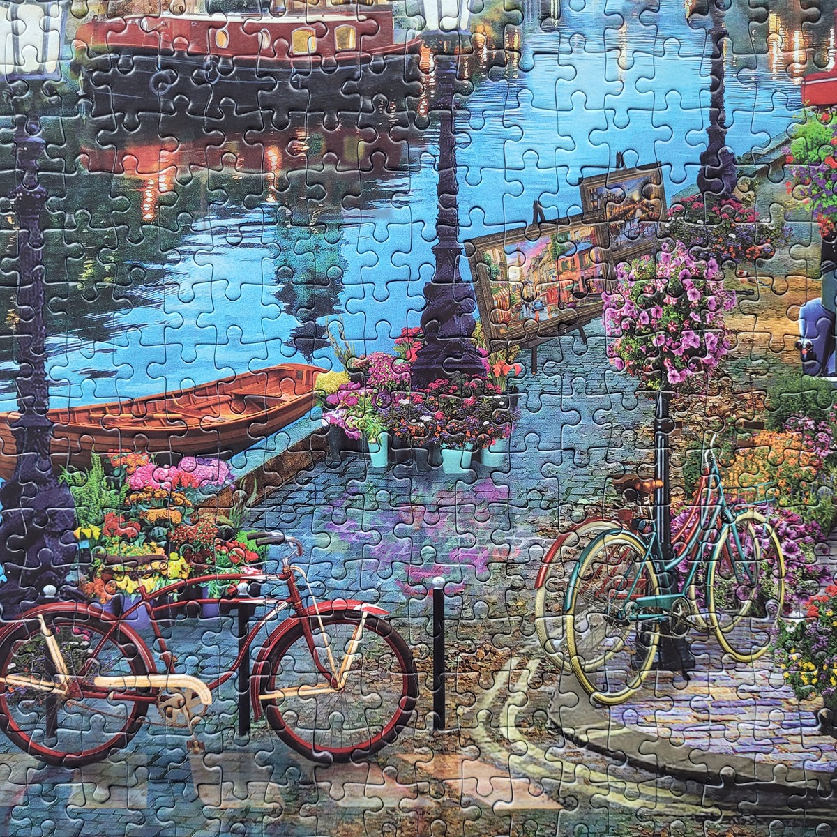 Gibsons Sunset on the Seine 1000 piece Jigsaw Puzzle
