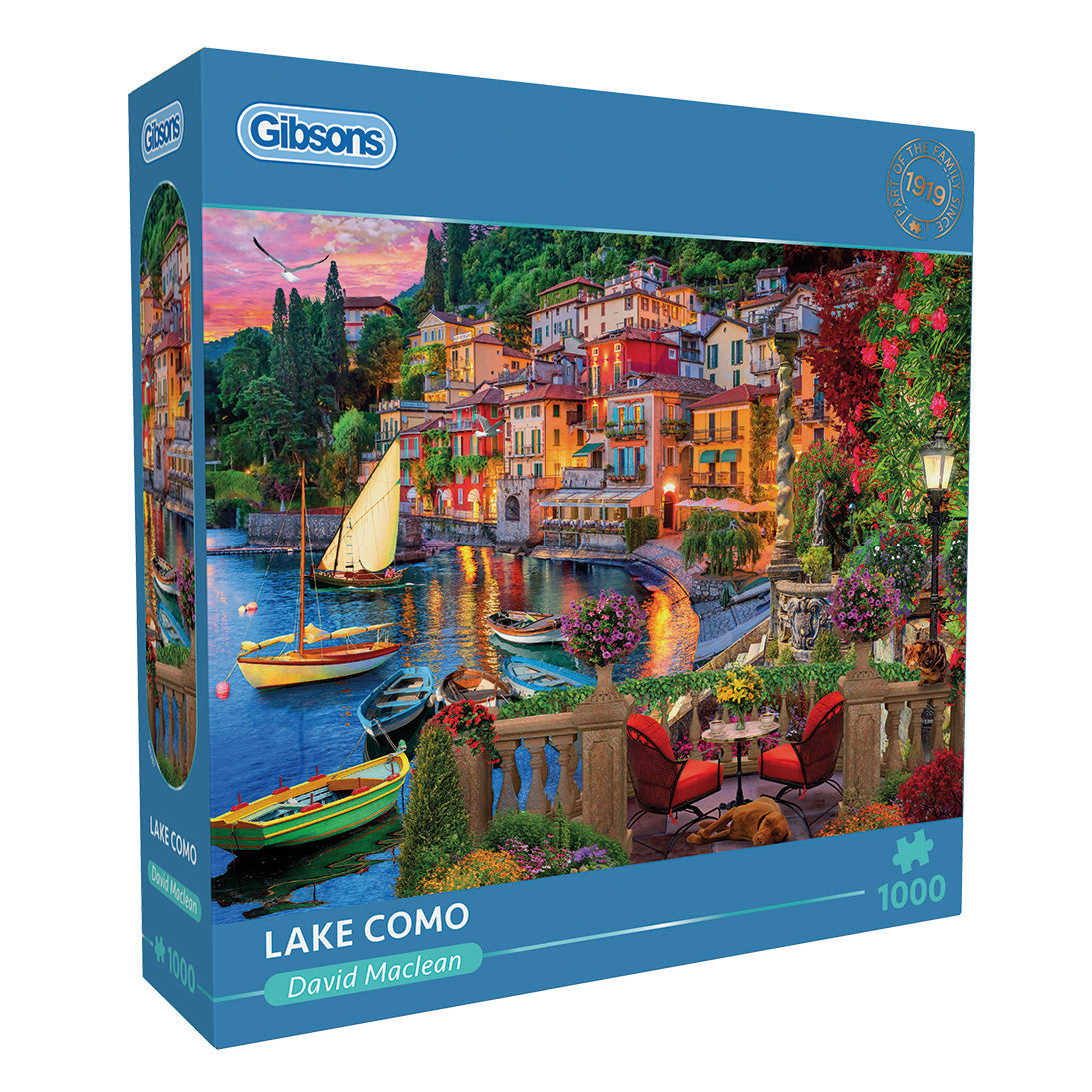 Gibsons Lake Como 1000 piece Jigsaw Puzzle