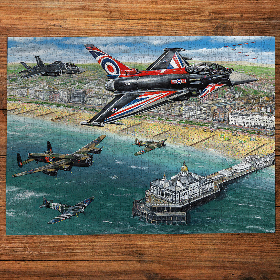 Gibsons Airshow Over Eastbourne 500 piece Jigsaw Puzzle