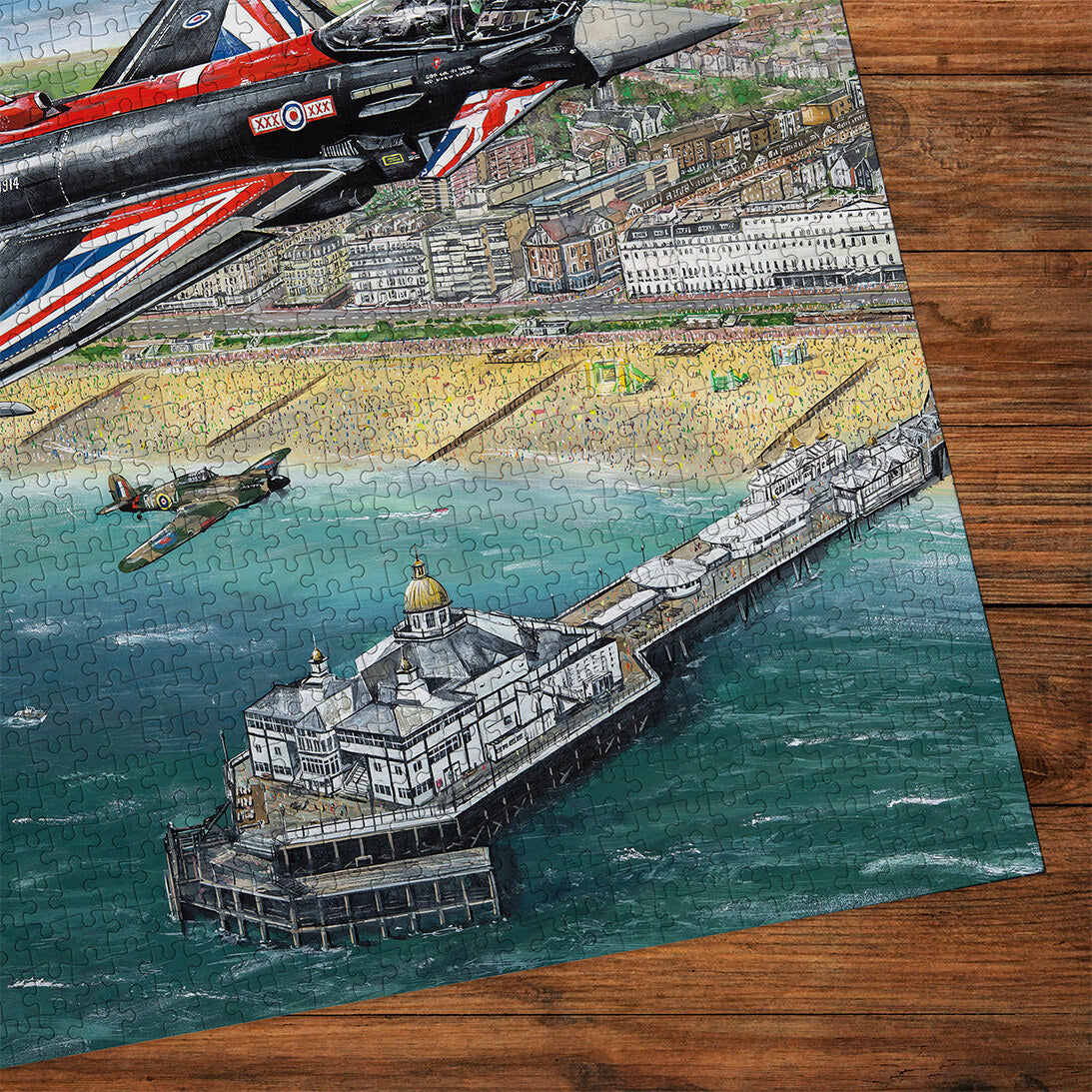 Gibsons Airshow Over Eastbourne 500 piece Jigsaw Puzzle