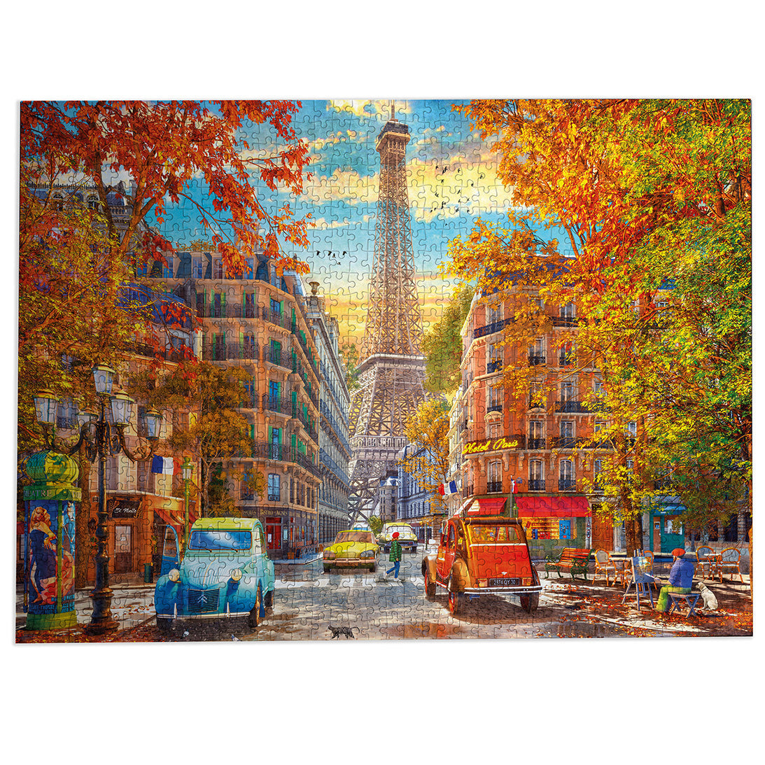 Gibsons Autumn in Paris 1000 piece Jigsaw Puzzle