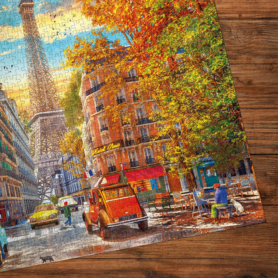 Gibsons Autumn in Paris 1000 piece Jigsaw Puzzle