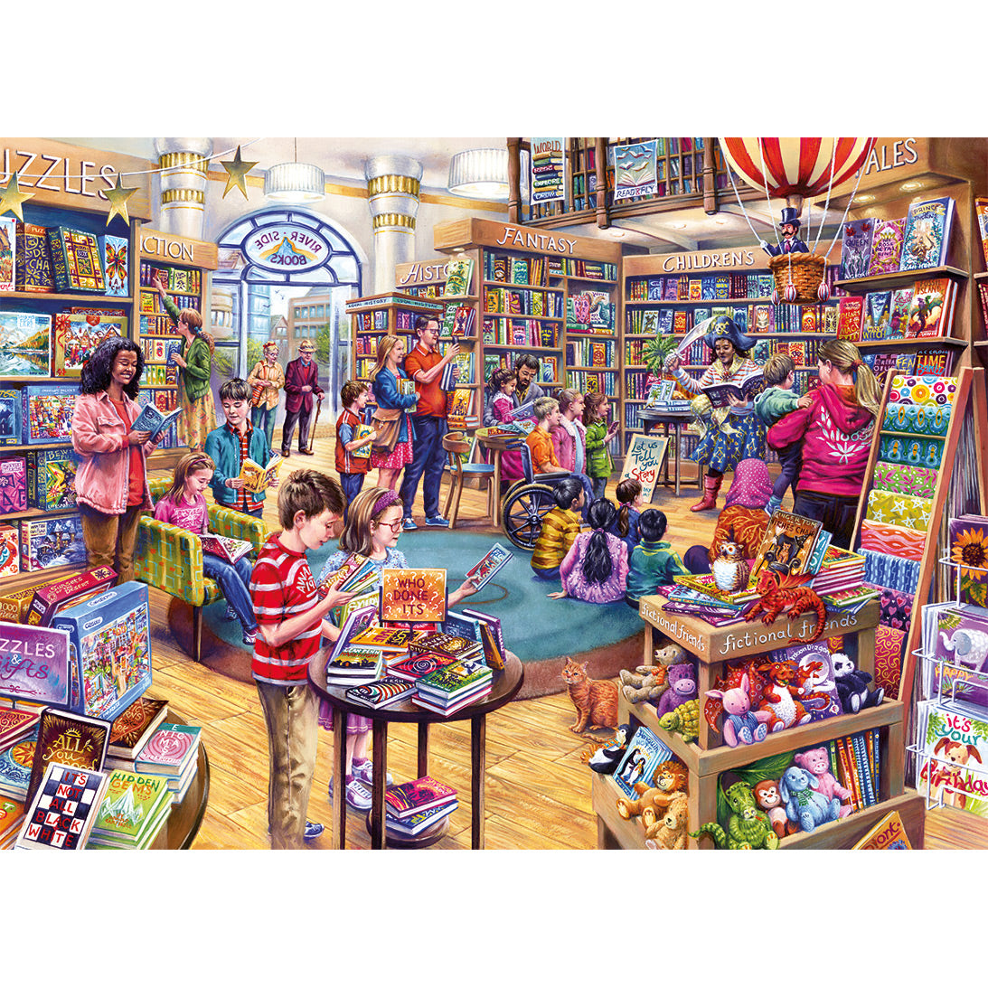 Gibsons Page Turners 1000 piece Jigsaw Puzzle