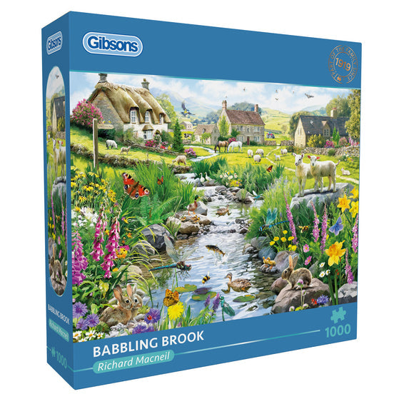 Gibsons Babbling Brook 1000 piece Jigsaw Puzzle