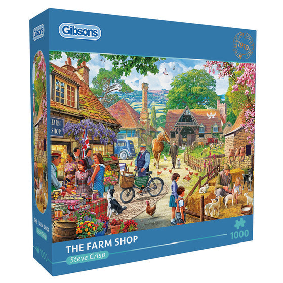Gibsons The Farm Shop 1000 piece Jigsaw Puzzle