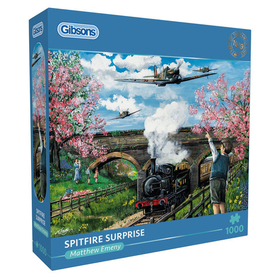 Gibsons Spitfire Surprise 1000 piece Jigsaw Puzzle