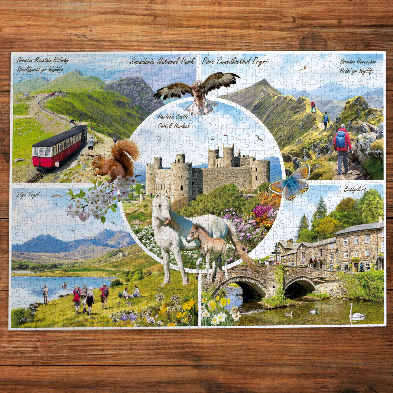 Gibsons Snowdonia 1000 piece Jigsaw Puzzle