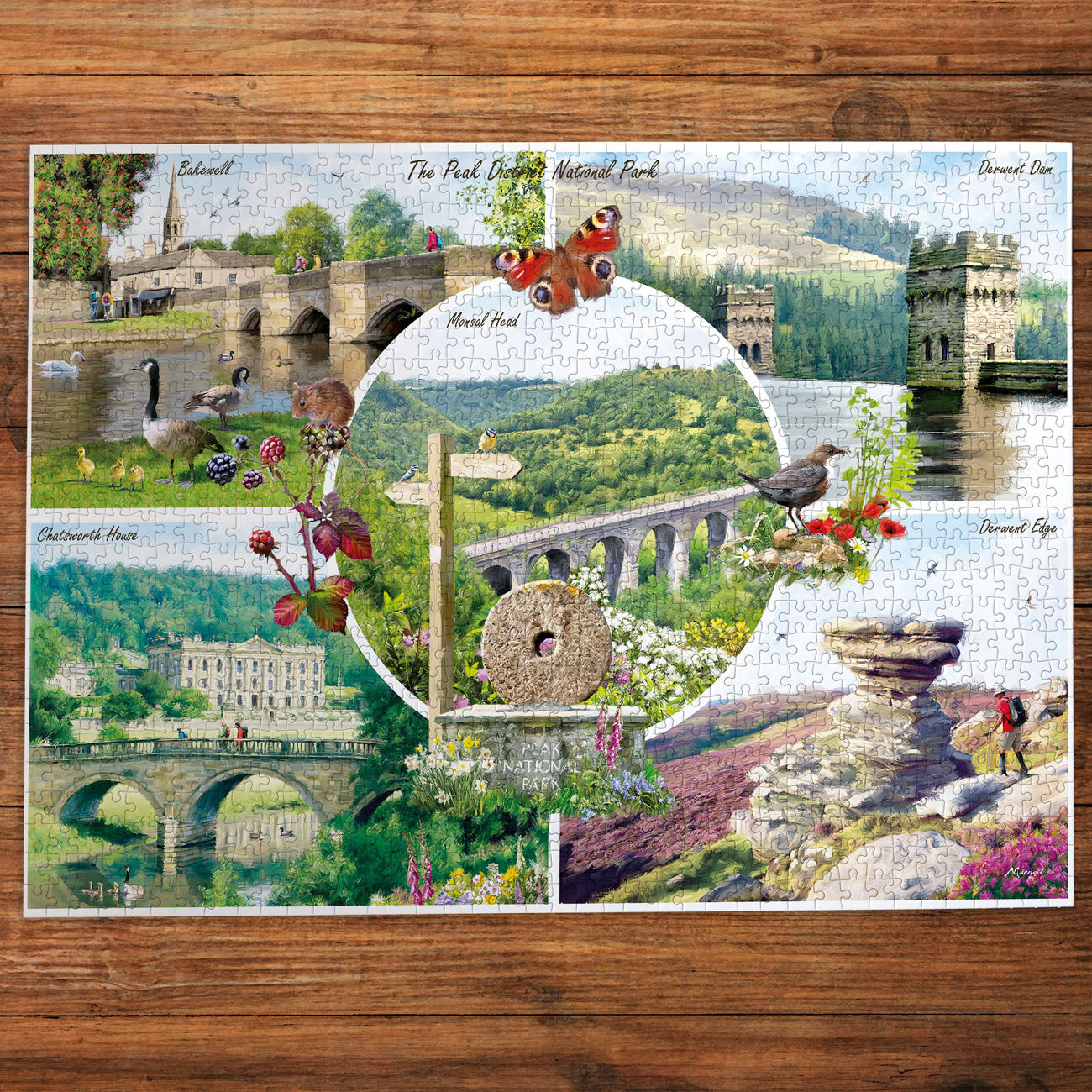 Gibsons The Peak District 1000 piece Jigsaw Puzzle