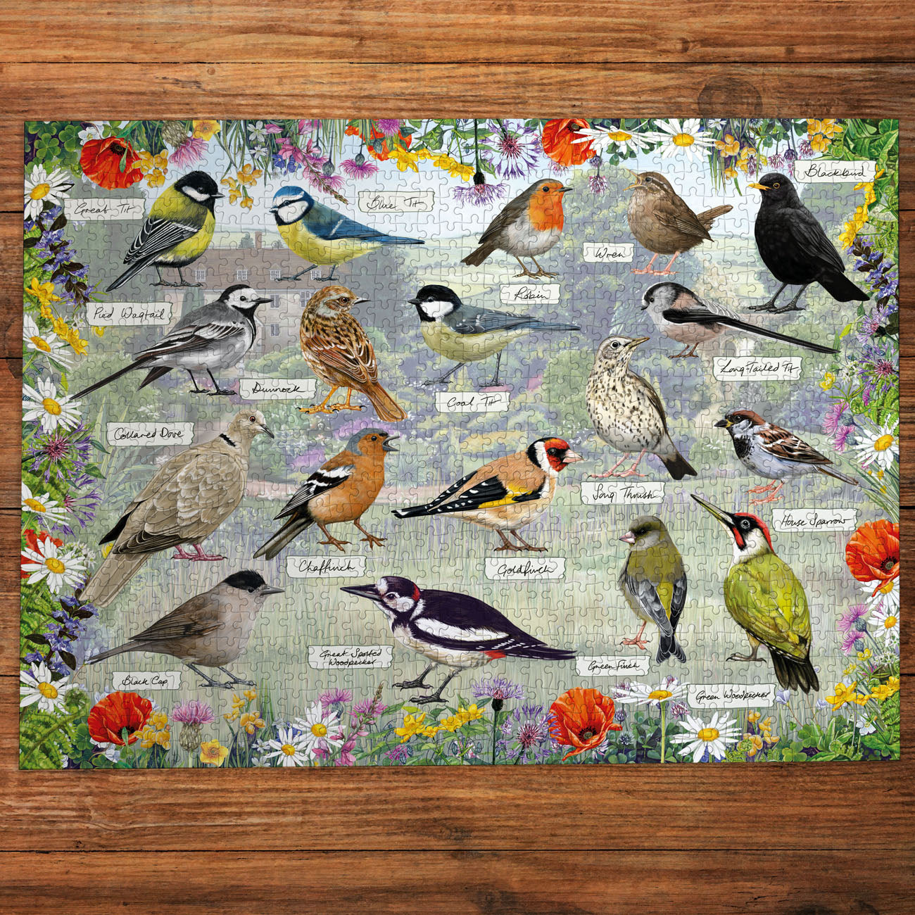 Gibsons RSPB: Blissful Birds 1000 piece Jigsaw Puzzle