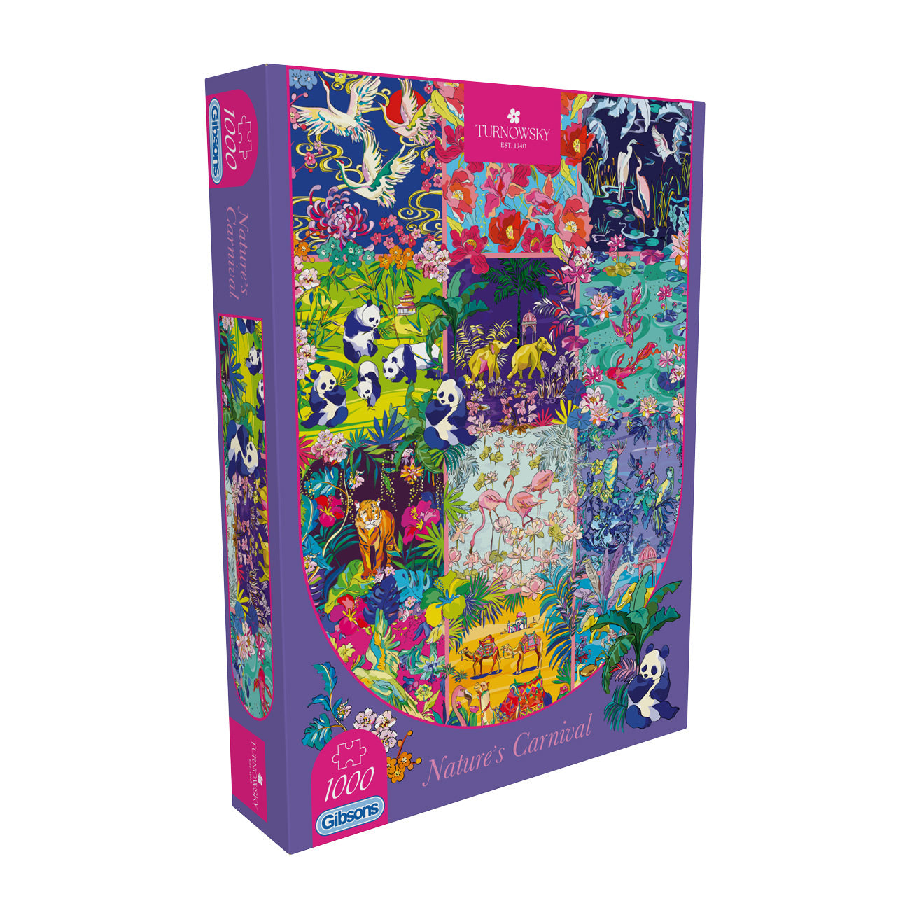 Gibsons House of Turnowsky: Nature's Carnival 1000 piece Jigsaw Puzzle