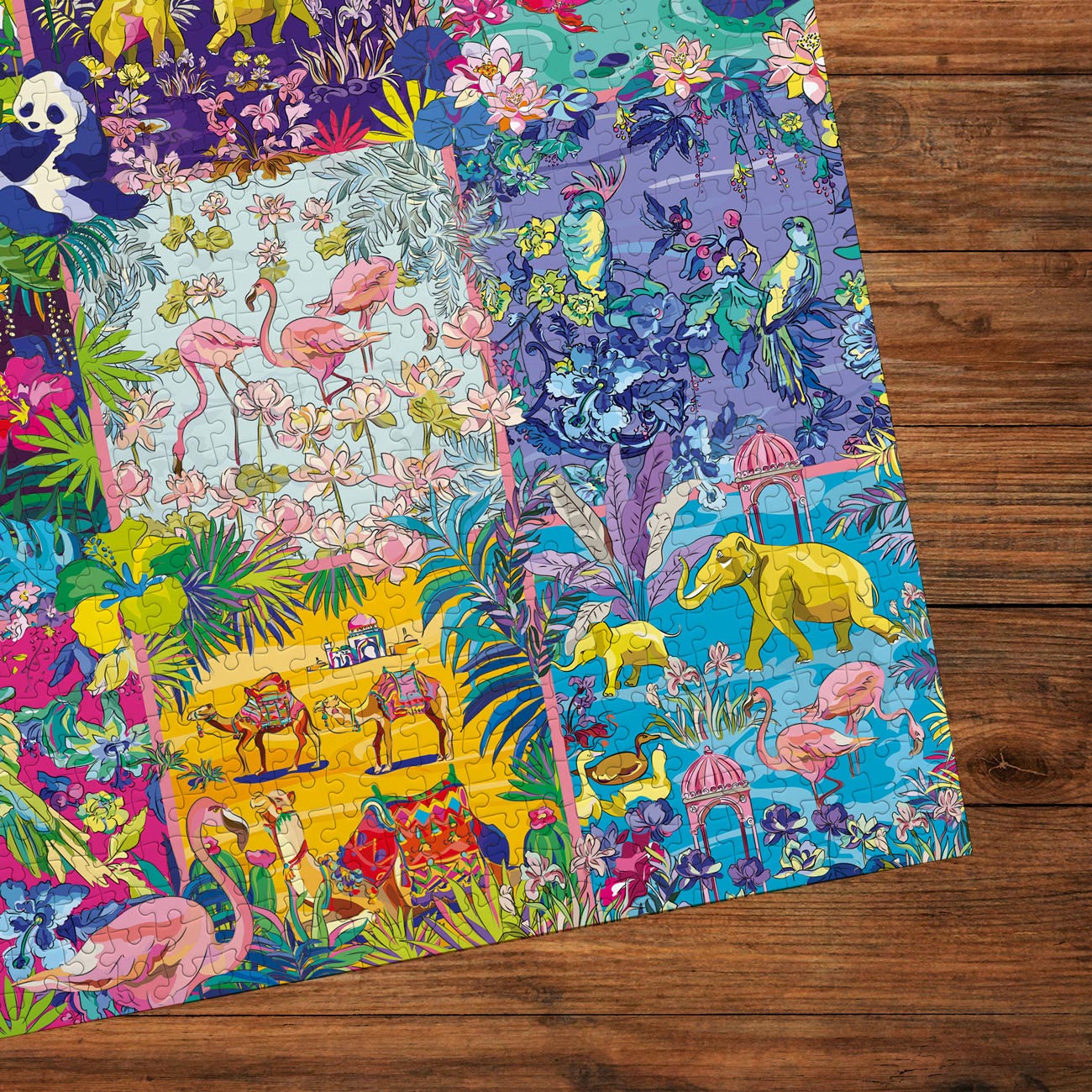 Gibsons House of Turnowsky: Nature's Carnival 1000 piece Jigsaw Puzzle