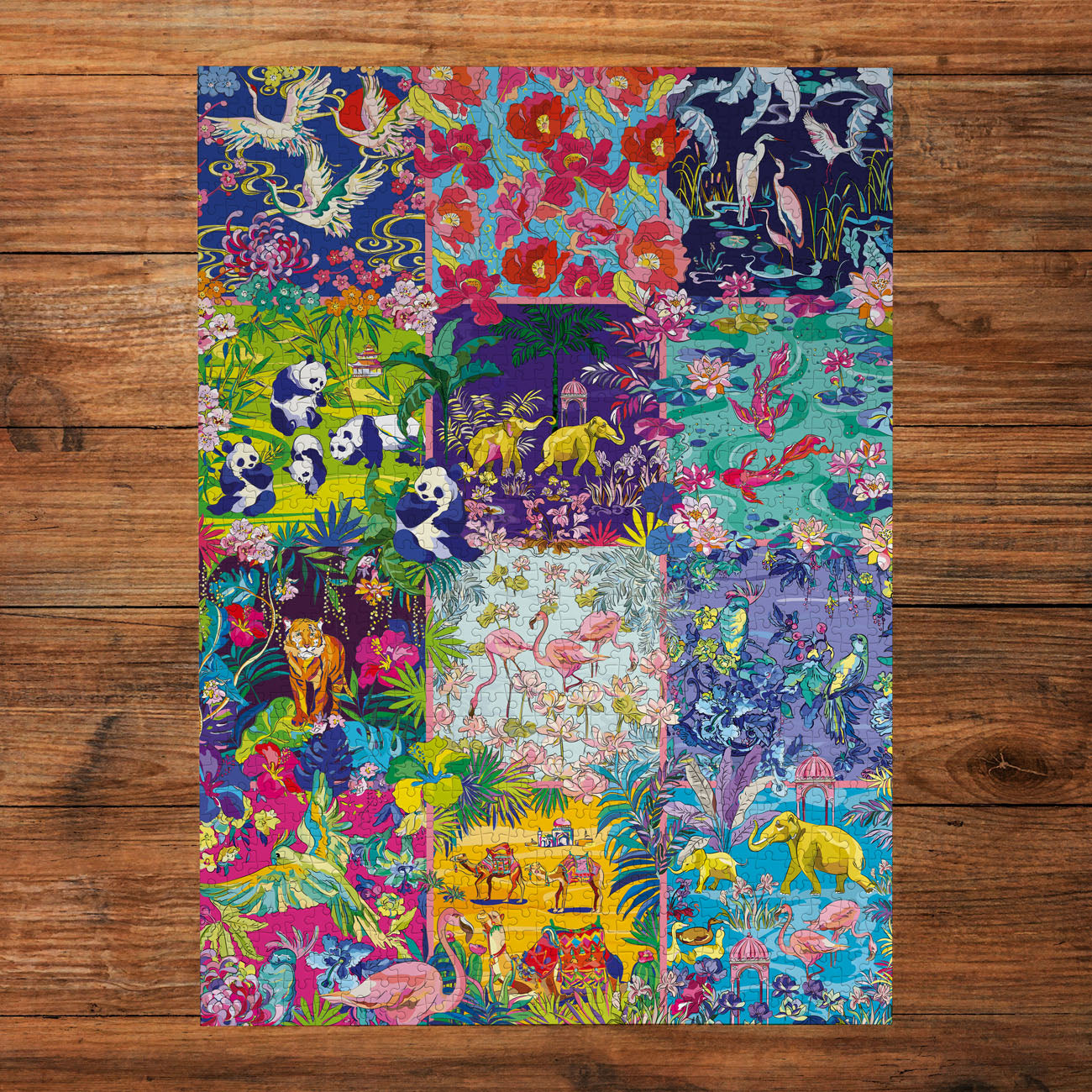 Gibsons House of Turnowsky: Nature's Carnival 1000 piece Jigsaw Puzzle