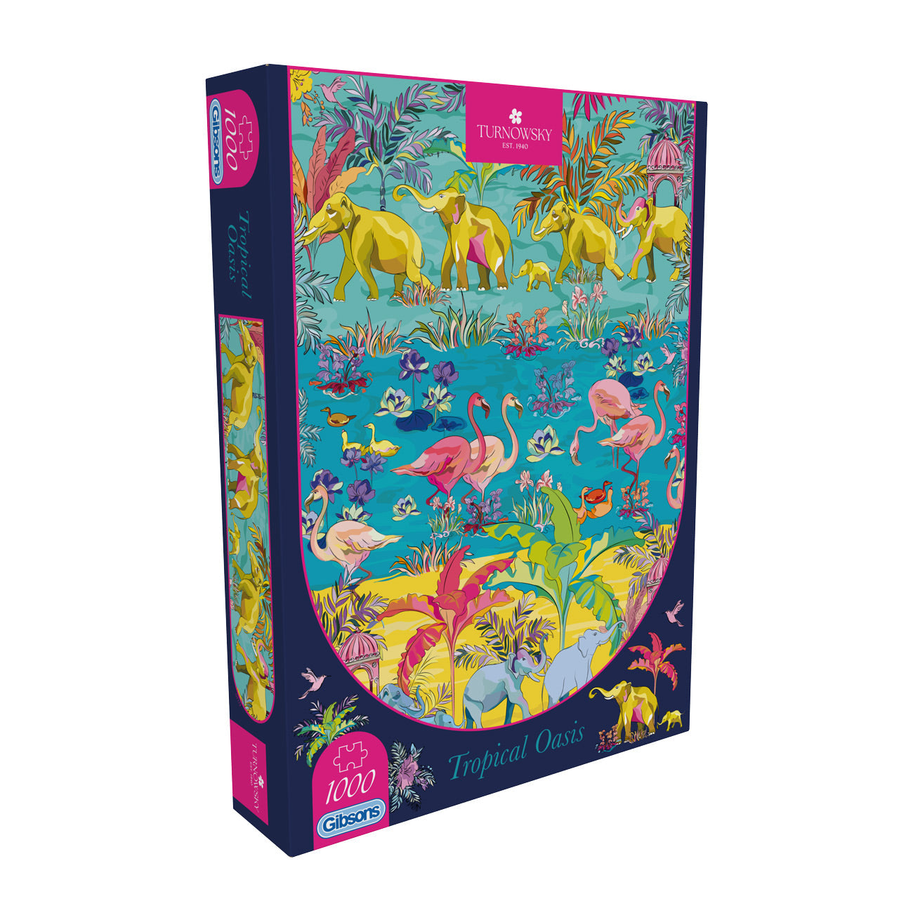 Gibsons House of Turnowsky: Tropical Oasis 1000 piece Jigsaw Puzzle