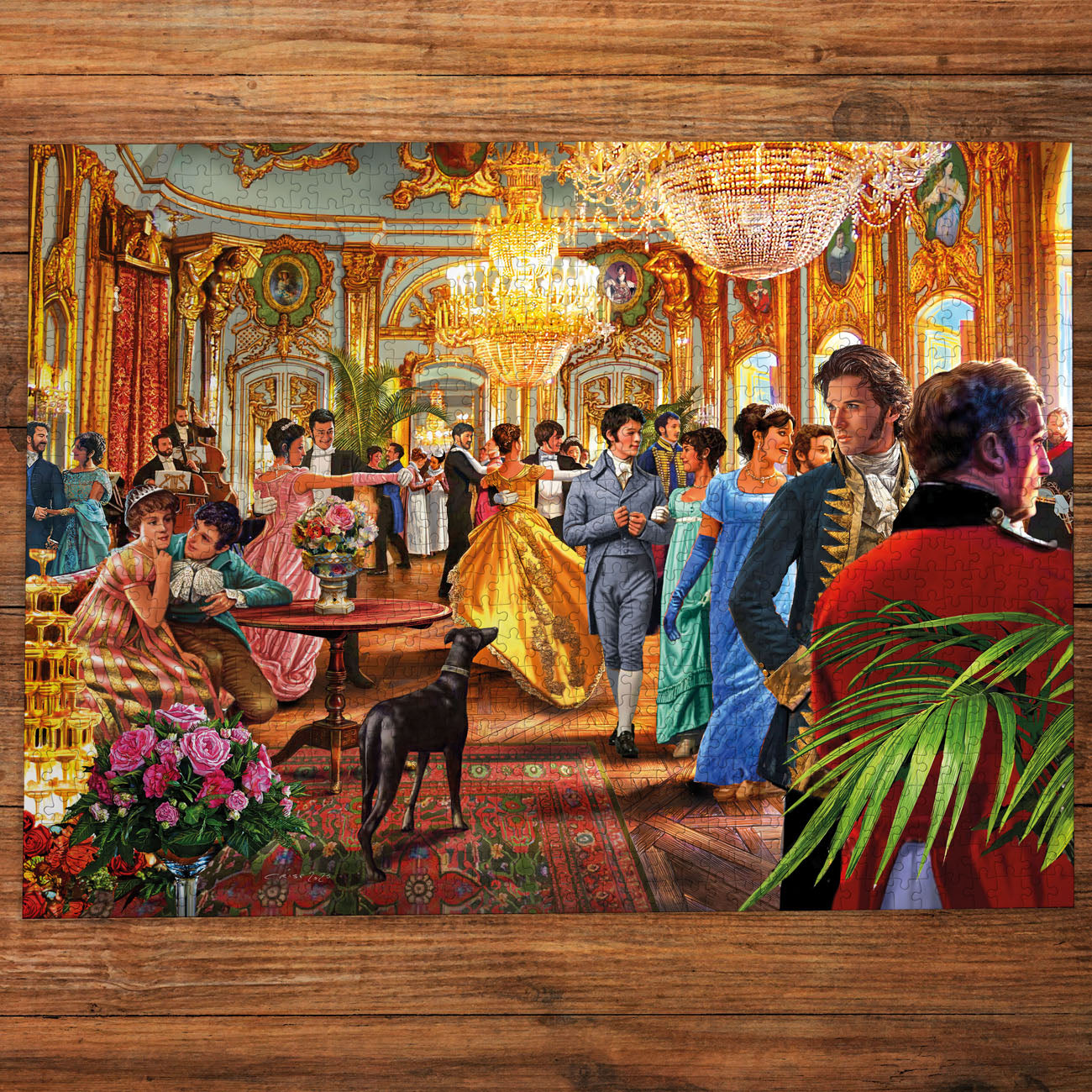 Gibsons A Regency Affair 1000 piece Jigsaw Puzzle