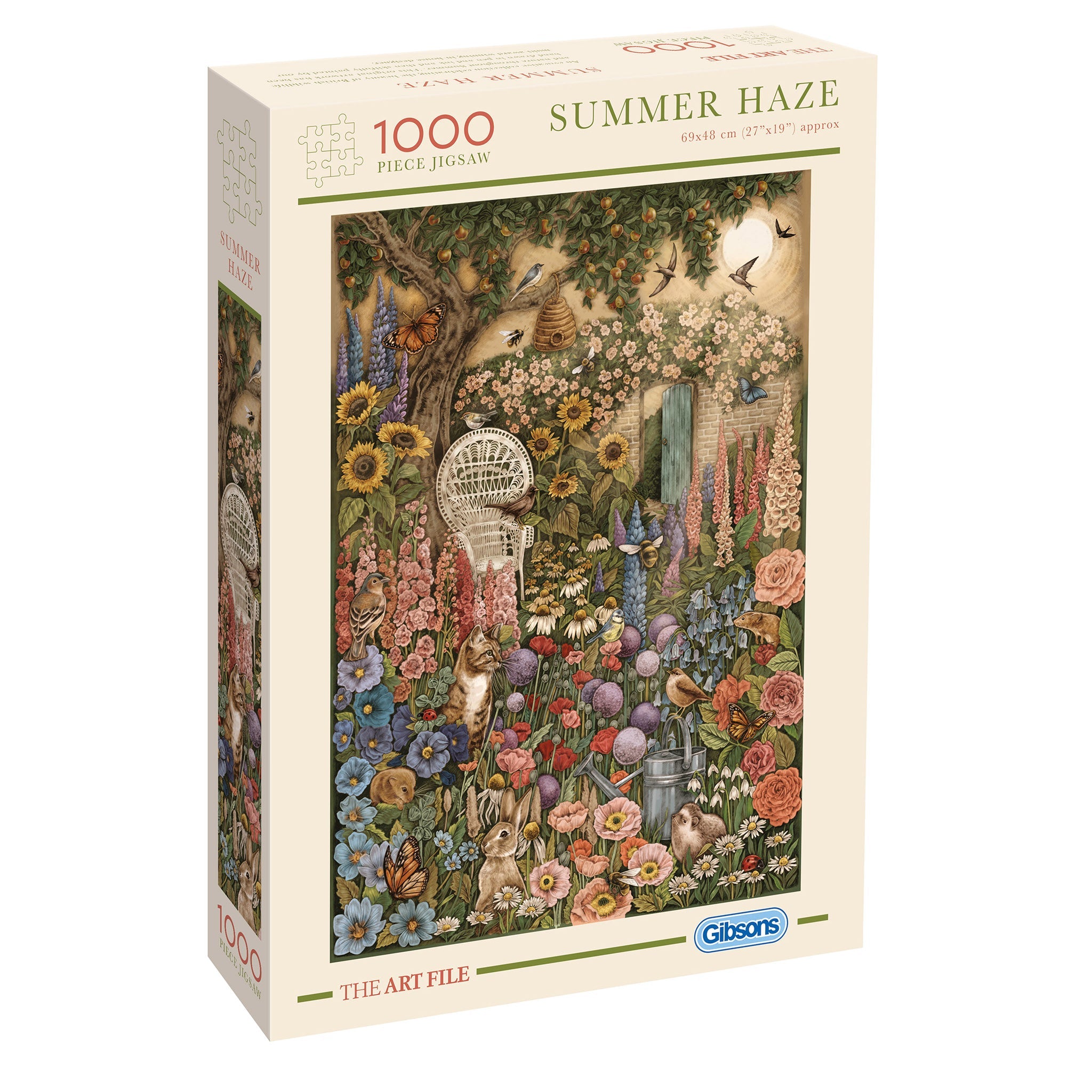 Gibsons The Art File: Summer Haze 1000 piece Jigsaw Puzzle