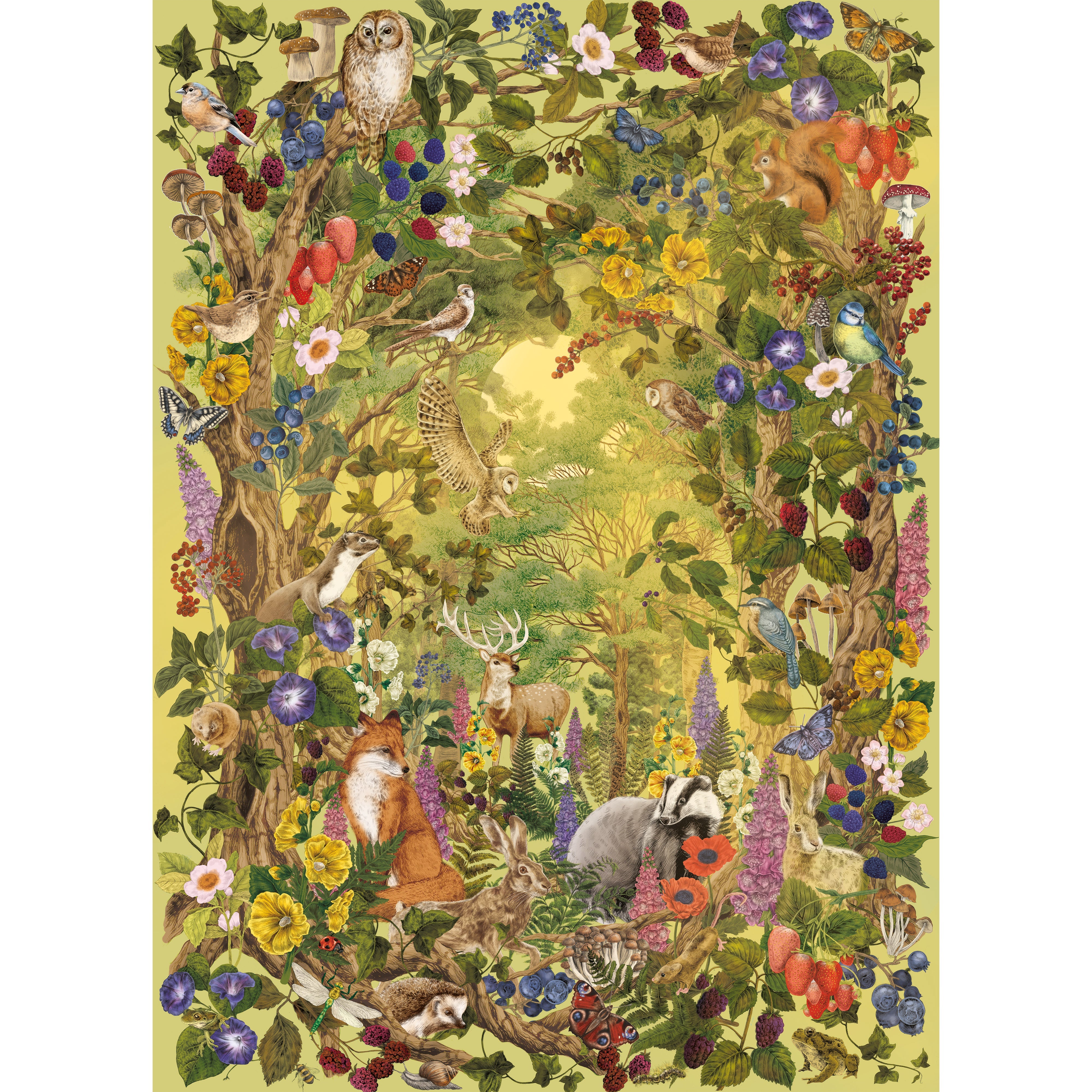 Gibsons The Art File: Sunlight Glade 1000 piece Jigsaw Puzzle