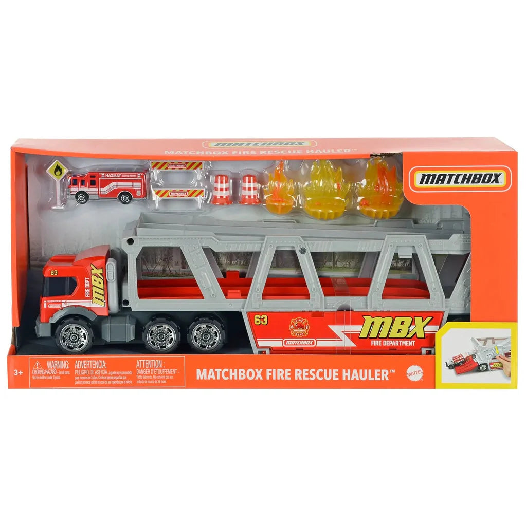 Mtchbox Fire Rescue Hauler
