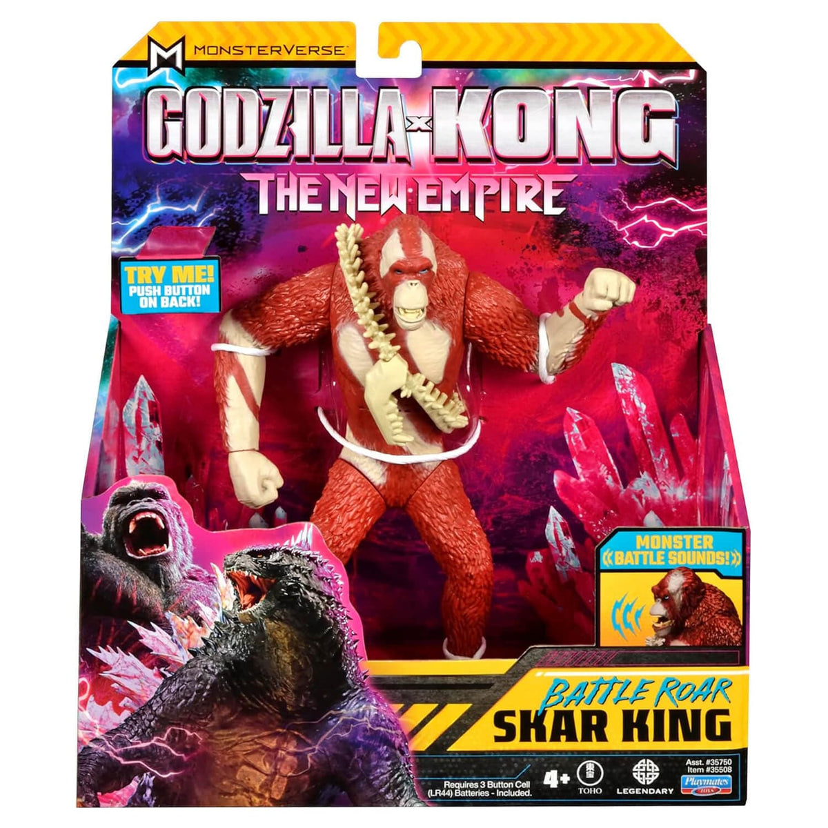 Godzilla x Kong New Empire 7" Battle Roar Skar King