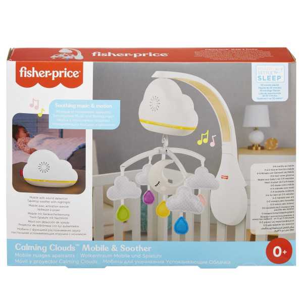 Fisher-Price Calming Clouds Mobile & Soother For Cot