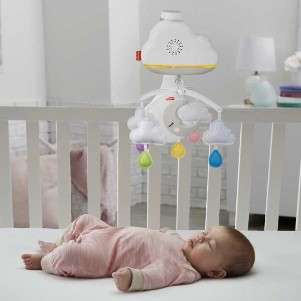 Fisher-Price Calming Clouds Mobile & Soother For Cot